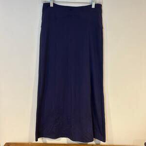 ATHLETA Sz XSP Blue Maxi Length Skirt Sporty Athletic Outdoor Everyday